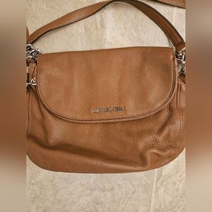 Michael Kors Brown Leather Shoulder/Crossbody Bag